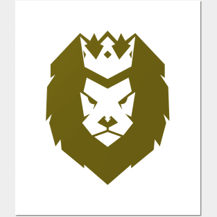 African Lion Inspired Posters and Art